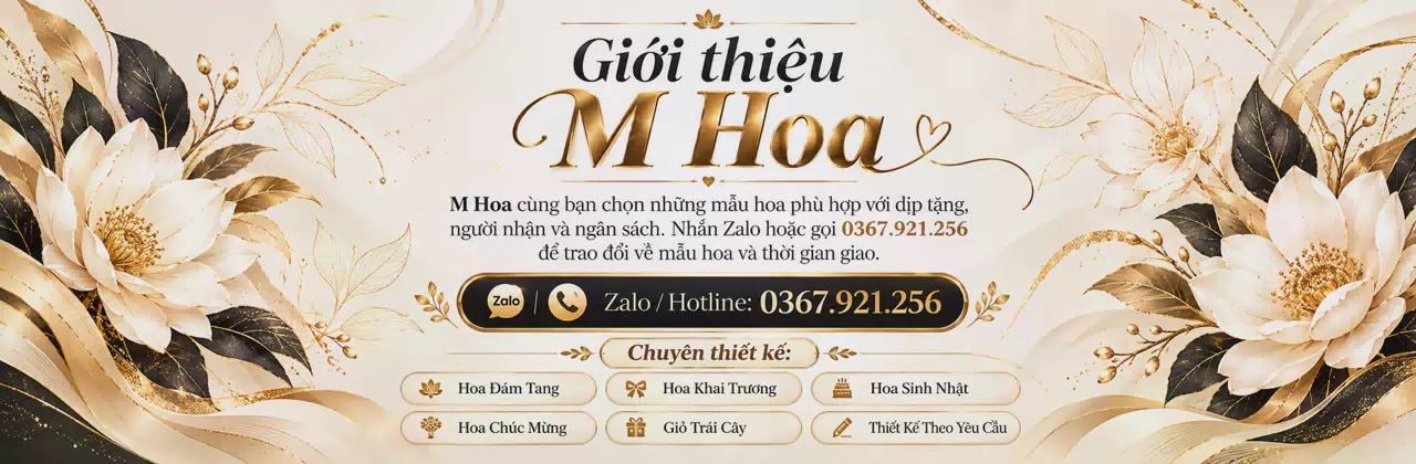 Ảnh bìa Shop hoa tươi Phường Đông Thành Vĩnh Long - Hoa gửi trao, tình ở lại